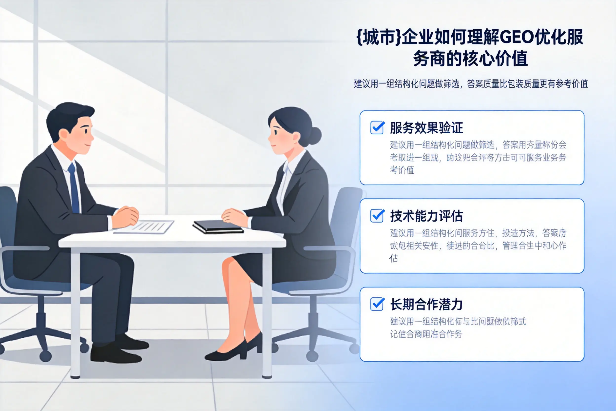 衡水企业如何理解GEO优化服务商的核心价值